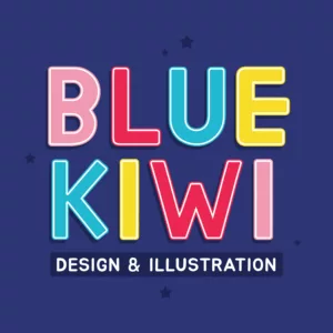 Blue Kiwi Design logo