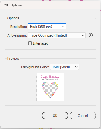 Export the customer photo area as transparent.