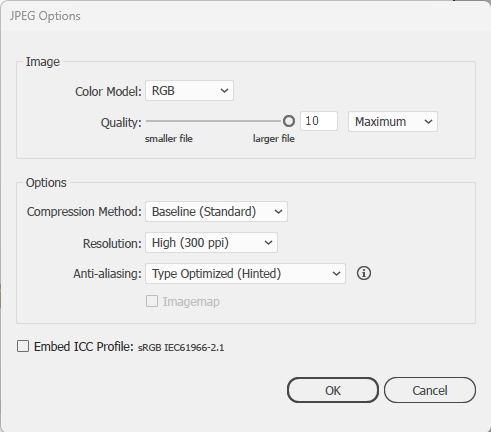 Export the artwork with editable text removed.