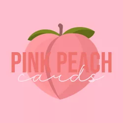 Pink Peach Cards logo