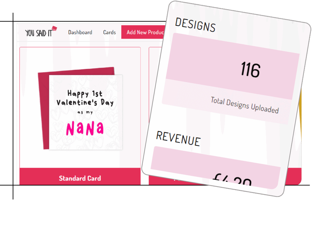 Eco-friendly greeting cards with compostable packagin