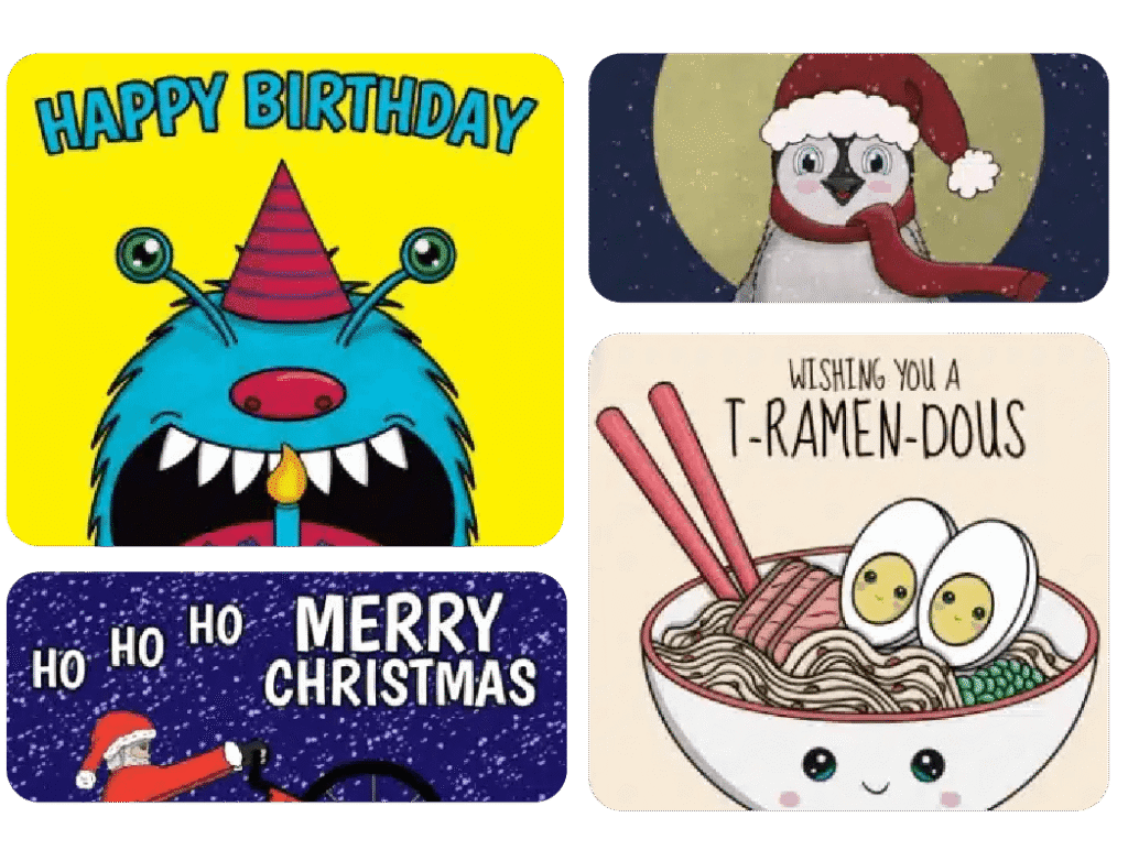 Greeting Cards by Cupsie's Creations